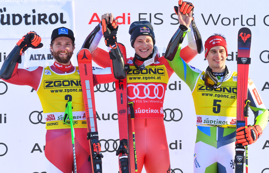 WINNERS WEAR THE WARRIOR IN THIS EXHILARATING SERIES OF SKI RACES ...