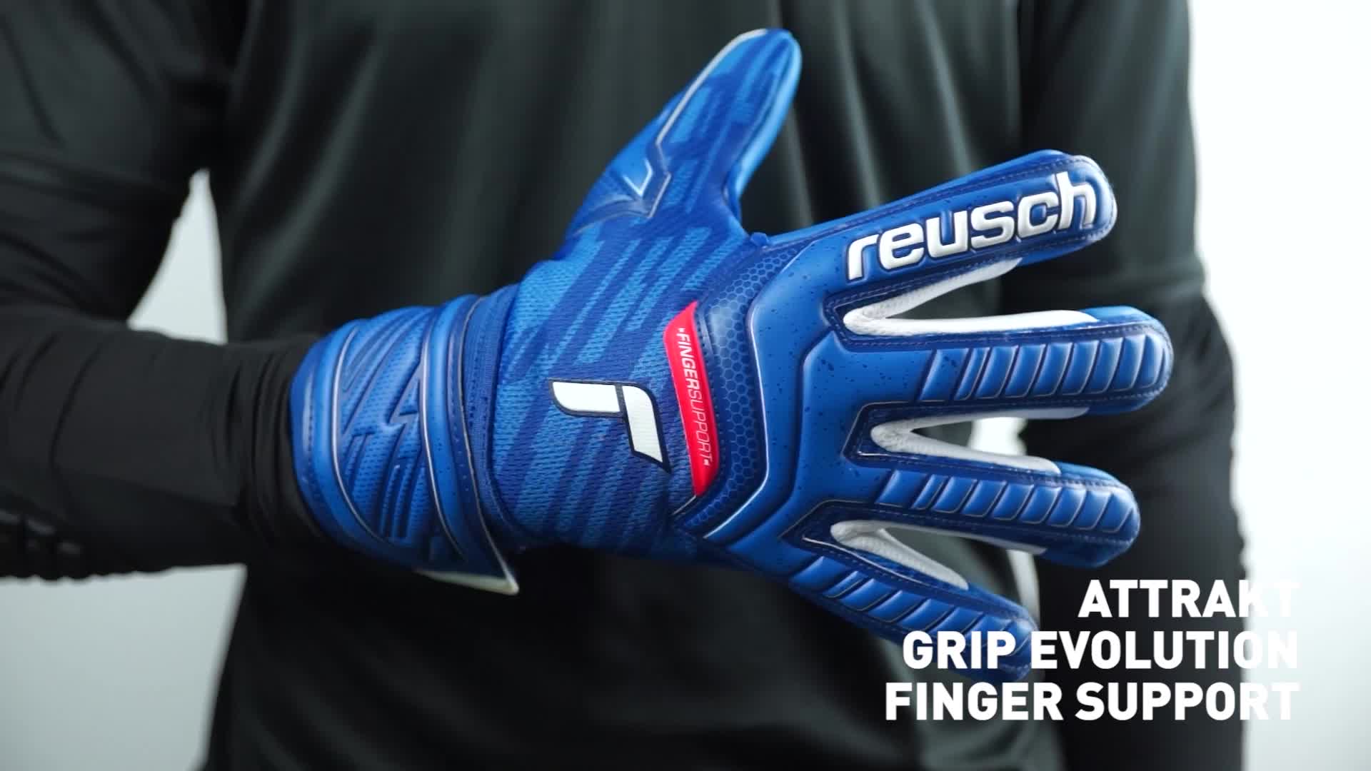 Guanti da portiere Reusch Attrakt Grip Evolution Finger Support