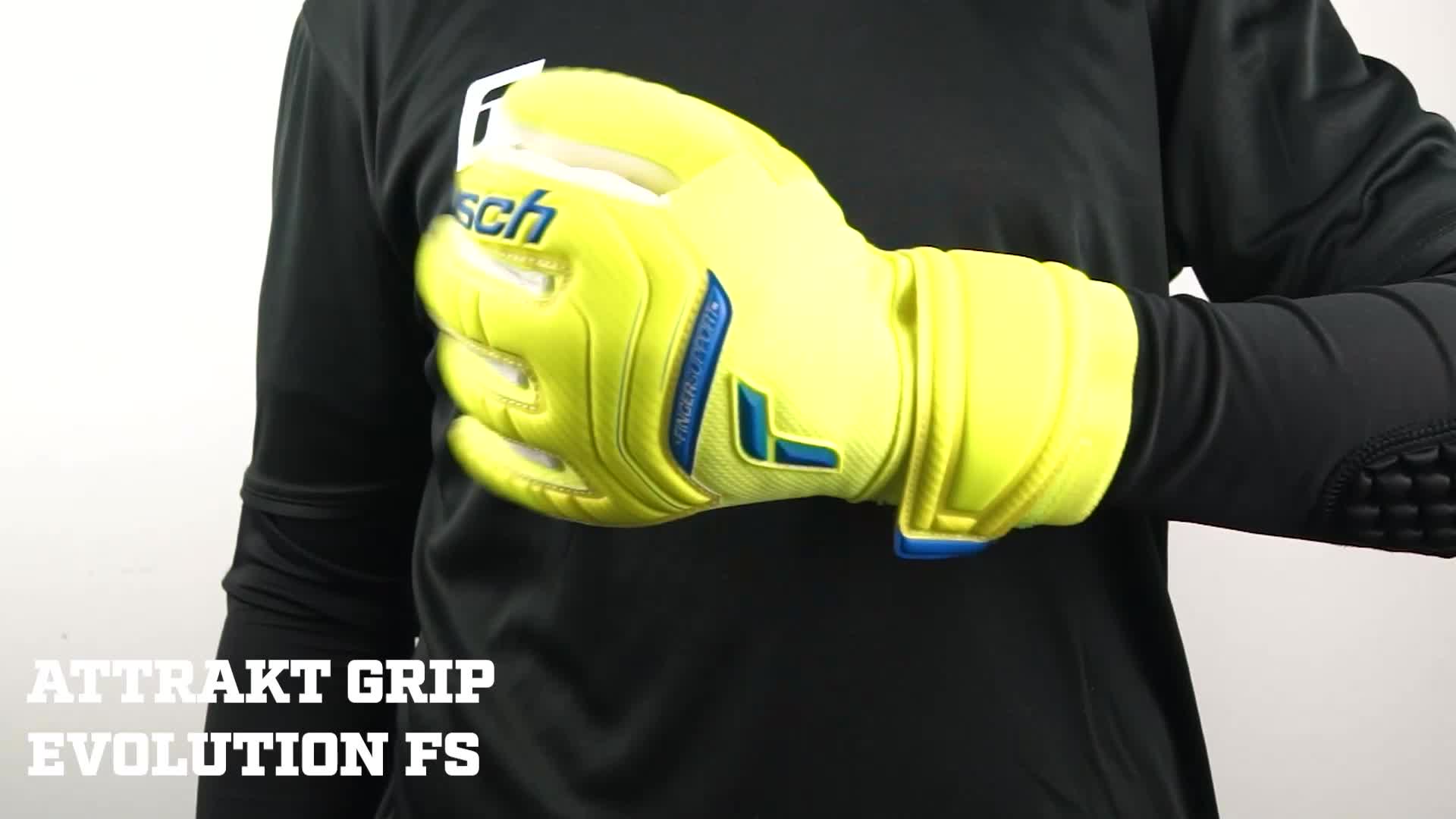 Guanti Calcio Attrakt Grip Evolution Reusch